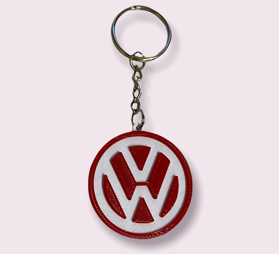 Volkswagen Logo Keychain Volkswagen Keychain Volkswagen Etsy