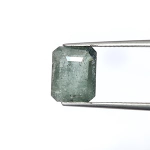 Natural Green Sapphire Gemstone, Australian Sapphire Gemstone, Untreated Sapphire Gemstone, 10x8x5.4 Mm, 4.30 Carats