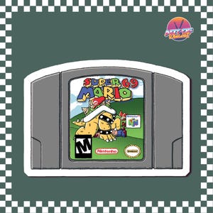 Super Mario 64 Stickers - Etsy