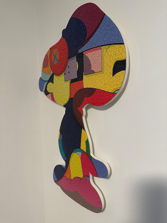 Kaws Puzzle Frame - No One's Home - Etsy