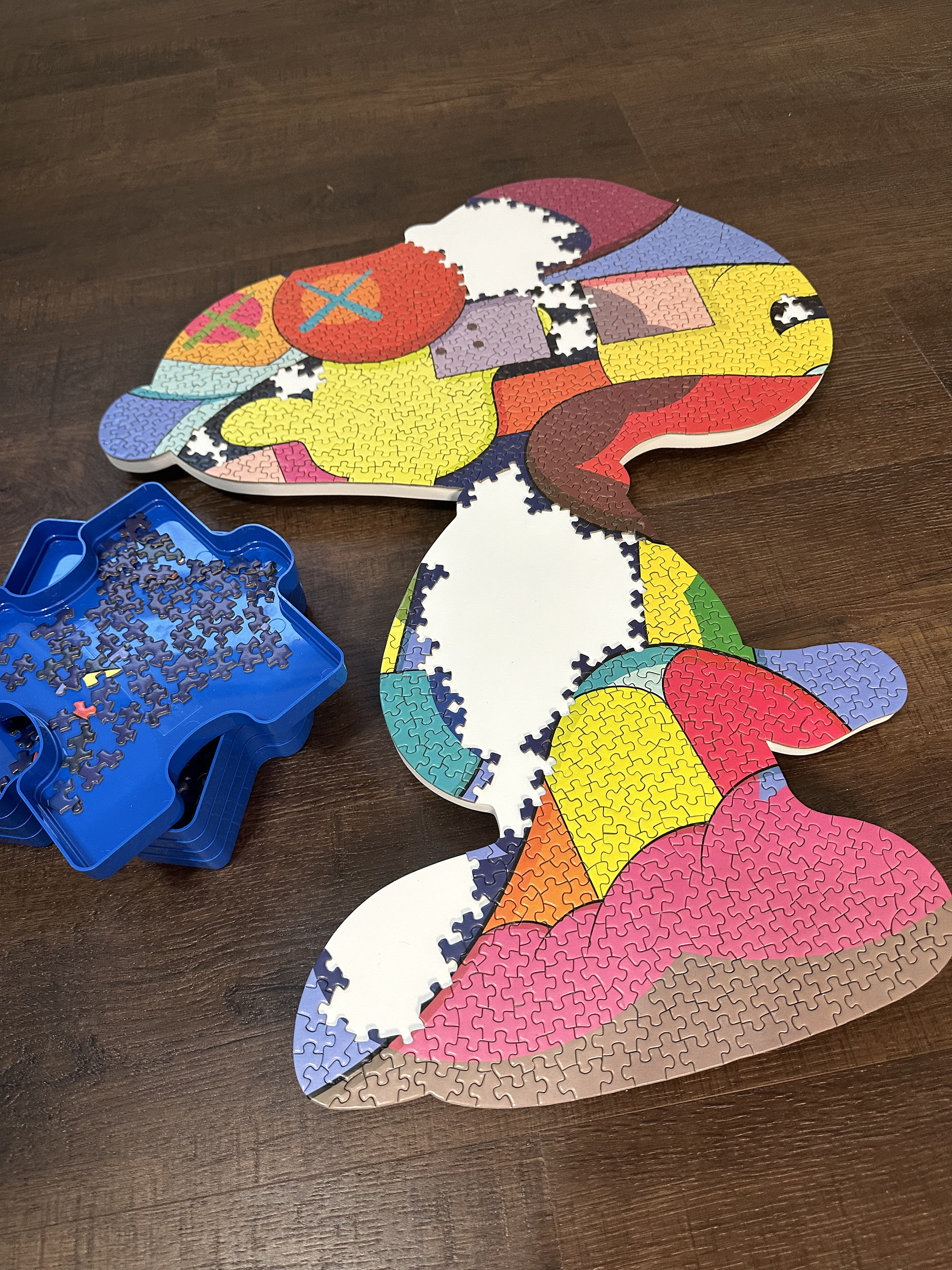 Kaws Puzzle Frame - No One's Home - Etsy