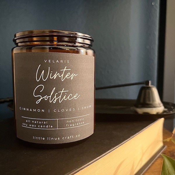 Winter Solstice Candles Etsy