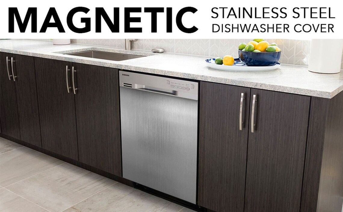 Instant Stainless® Dishwasher Cover 23.5 Wide Etsy