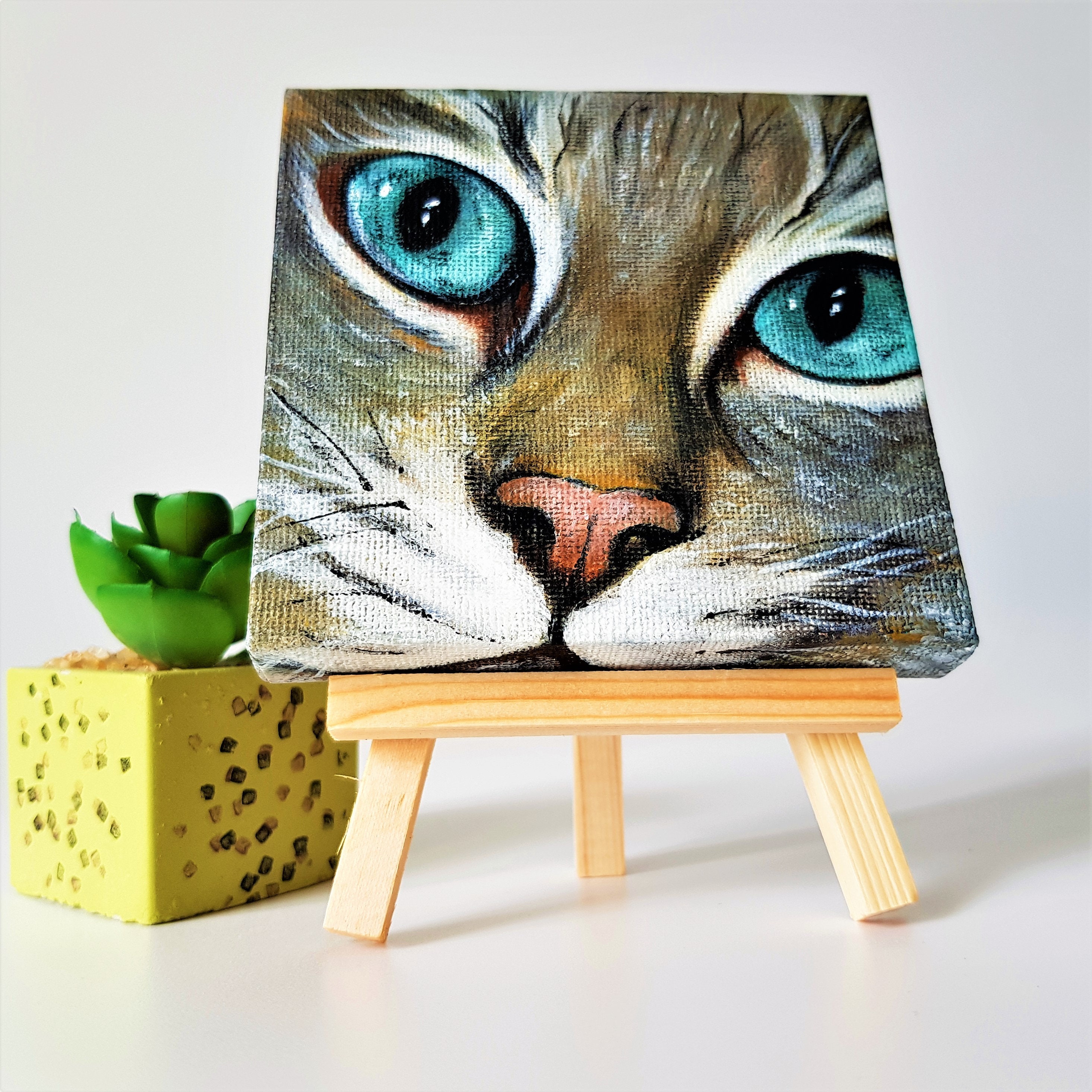 Creatology Cats Canvas Painting Kit - 10 x 10 in
