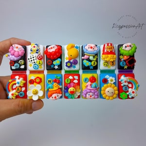 Am Pm Pill Box Detachable &#39;Happy Clowns&#39; Pill Organizer, Medicine Vitamin Supplement Dispenser, Day And Night Pill Box, Cute Pill Box