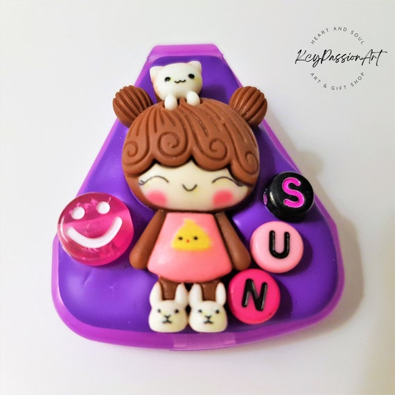 XL 7 Day Pill Organizer 'kawaii Frens' Am Pm Pill Box, 8