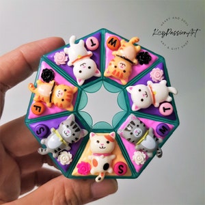 7 Day Pill Organizer &#39;Cats Lover&#39; am pm Pill Box, For Medicine Vitamin Supplement Dispenser, 7 Day Pill Case, 7 Day And Night Pill Box