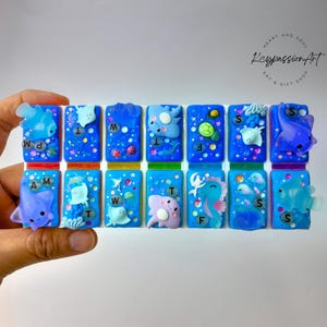Am Pm Pill Box Detachable &#39;Oceanic Lover&#39; Pill Organizer, Medicine Vitamin Supplement Dispenser, Day And Night Pill Box, Cute Pill Box