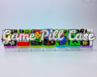 7 Day Anime Pill Organizer|Gamer Pill Box