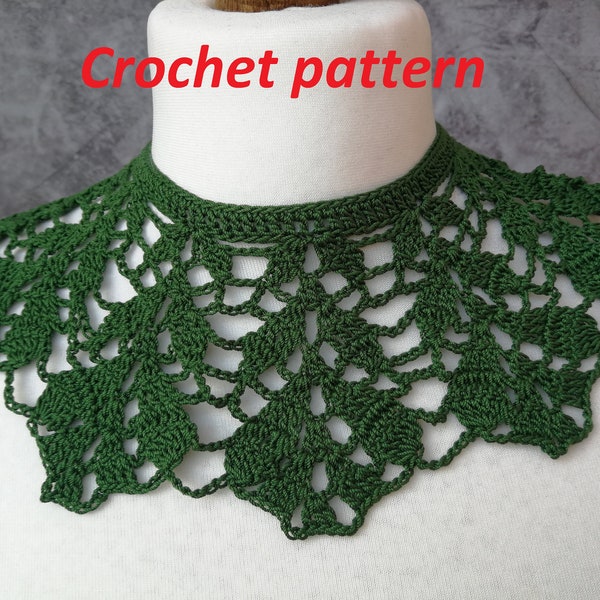 CROCHET PATTERN and photo tutorial on how to make goth victorian choker or floral gothic bracelet for cosplays, alt wear, edwardian outfit
