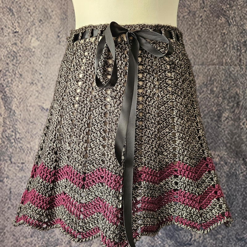 Cream Crochet Boho Skirt main image 0