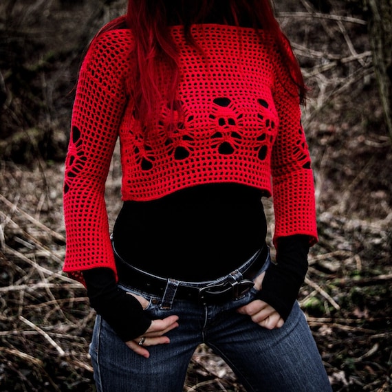 CROCHET PATTERN and Photo Tutorial on How to Make Skull