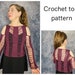 see more listings in the Crochet TOP patterns section