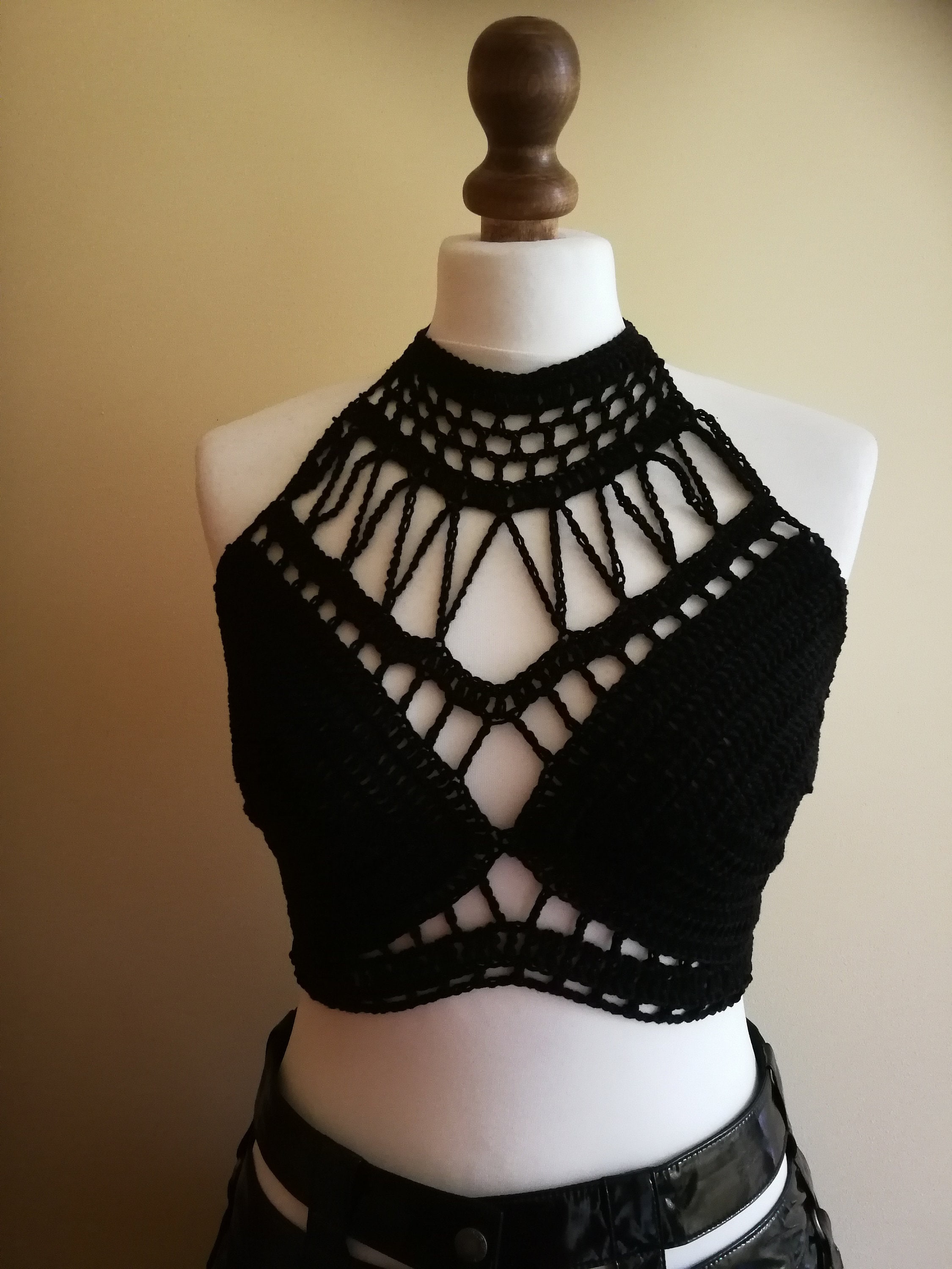 leinwände Mix Yarn Crochet Top / Black il_1080xN.5887281457_mnng.jpg
