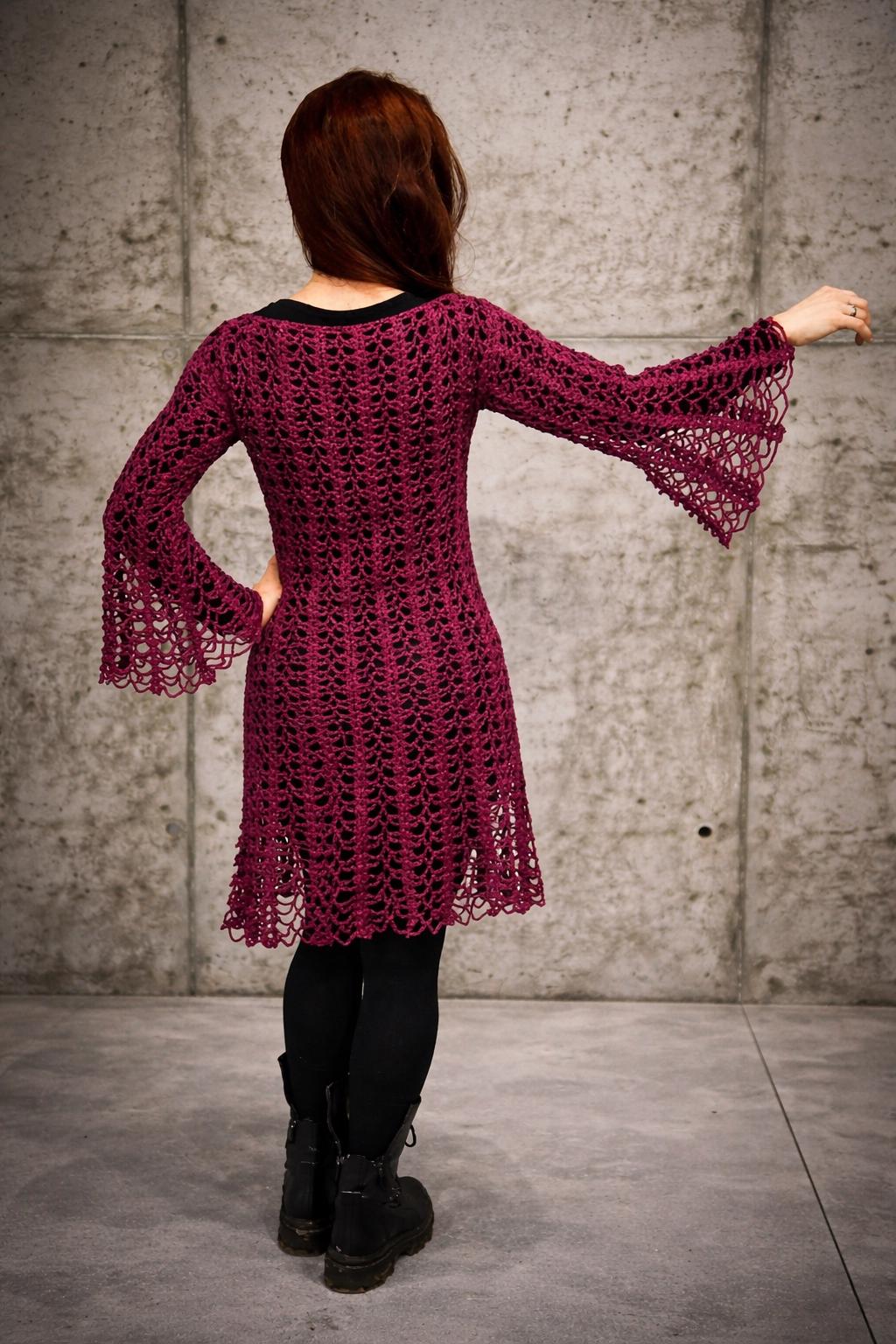 Lace Dress Bell Sleeve - Etsy