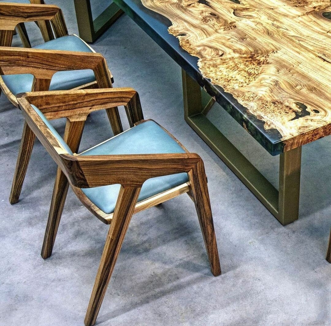 Epoxy Table Epoxy Resin Office Table Custom Epoxy Wood Resin Etsy