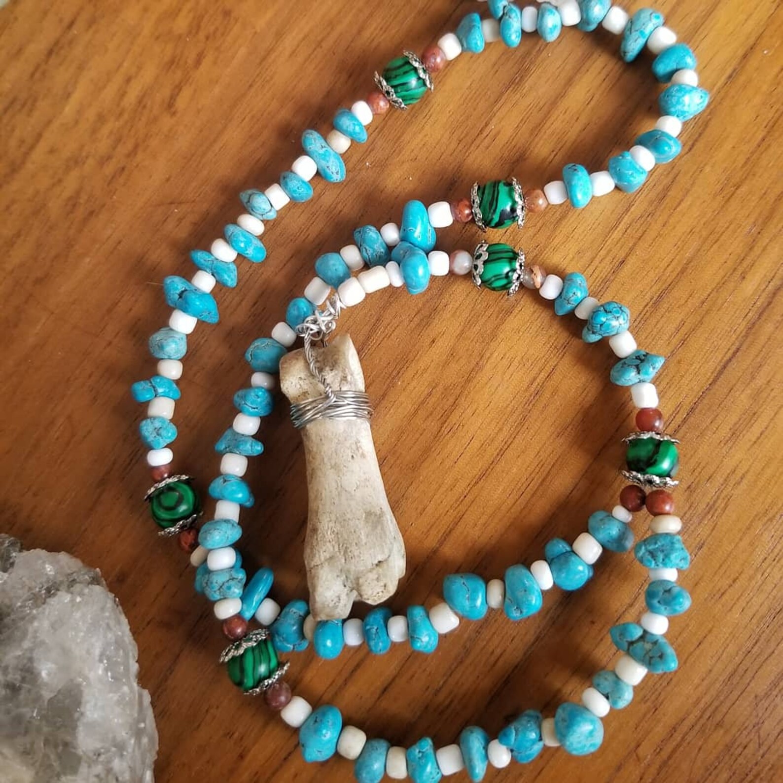 Turquoise Death Rosary - Etsy
