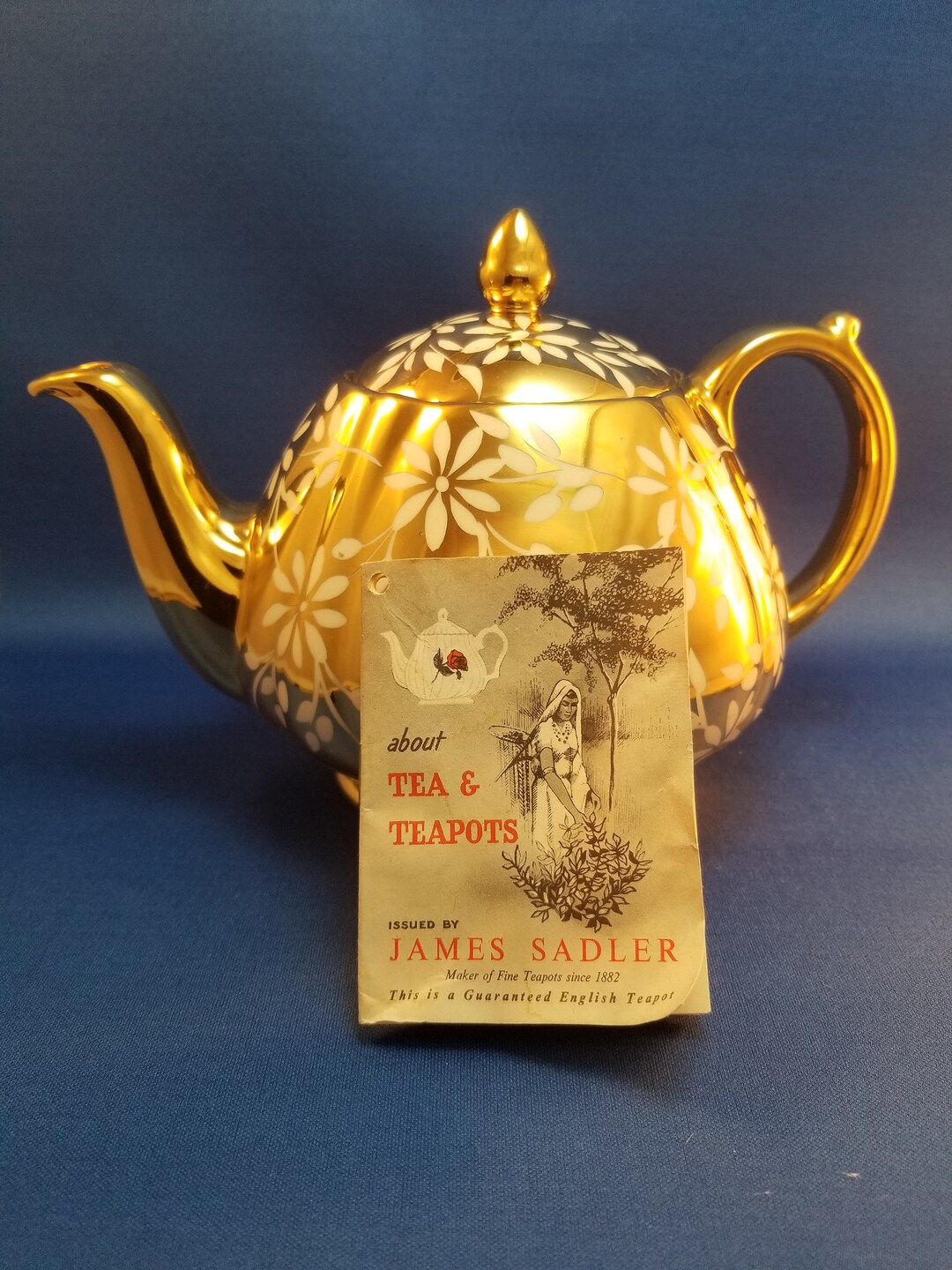 James Sadler Teapot Pattern 2645 Etsy
