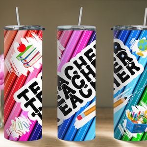 Teacher, Teacher, Teacher Tumbler Wrap