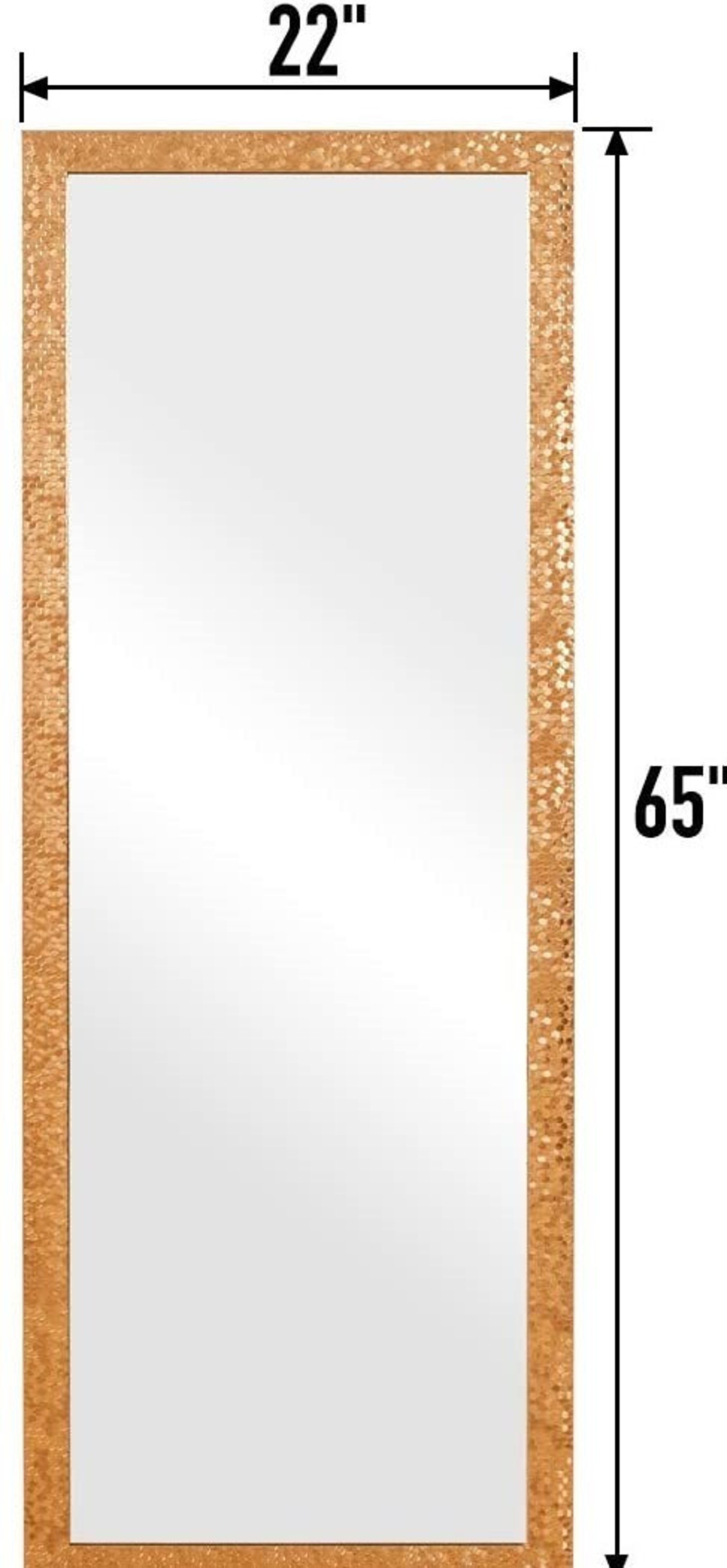 2021 Gold Luxury Full Length Mirror Floor Mirror Standing Etsy