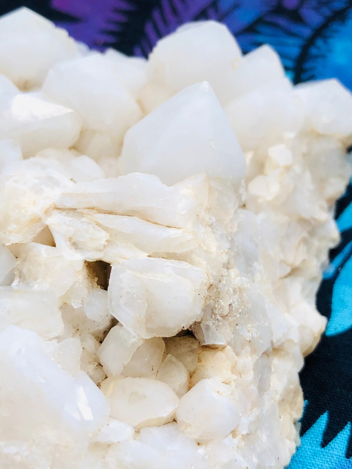 Ethically Sourced Milky Lustered Quartz Crystal Cluster Etsy