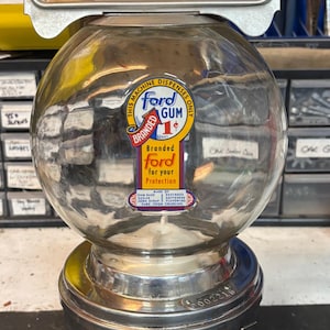 Antique Ford Gumball Machine - Etsy