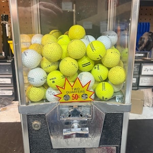 Golf Ball Vending Machine For Home Collection Man Cave Golf Course Store Country Club Business