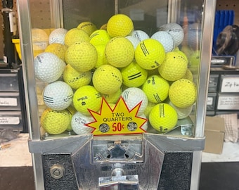 Golf Ball Vending Machine For Home Collection Man Cave Golf Course Store Country Club Business