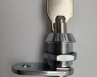 Replacement Cash Box Lock and Key set for Vintage 5' Tall Wizard Spiral Gumball Machine