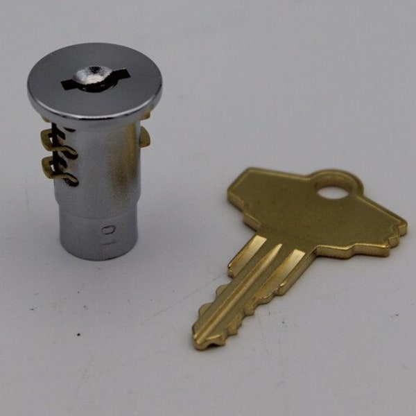 GumballStuff™ Gumball Candy Machine Lock and Key with 1/4" Thread