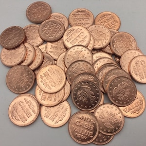 50 Tokens for Fun Gum Club Token Machines