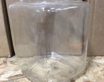 Original Vintage 8 Pound Oak Acorn Glass Globe for Acorn Gumball and Candy Machines