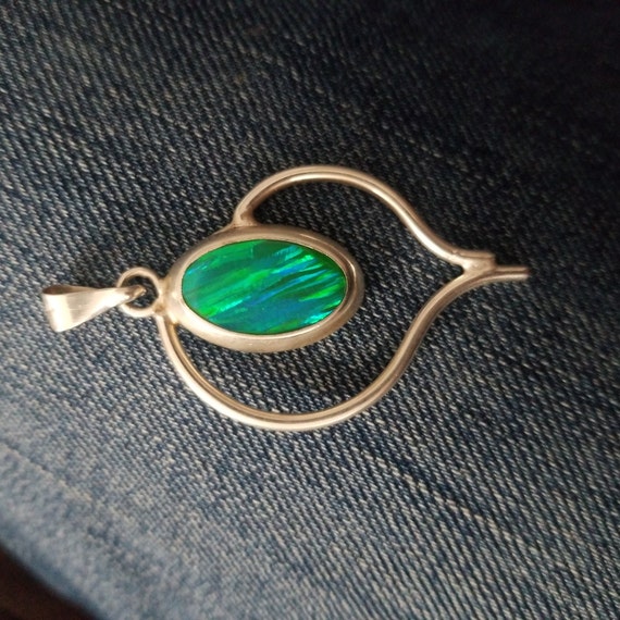 Faux Opal Pendant - image 1