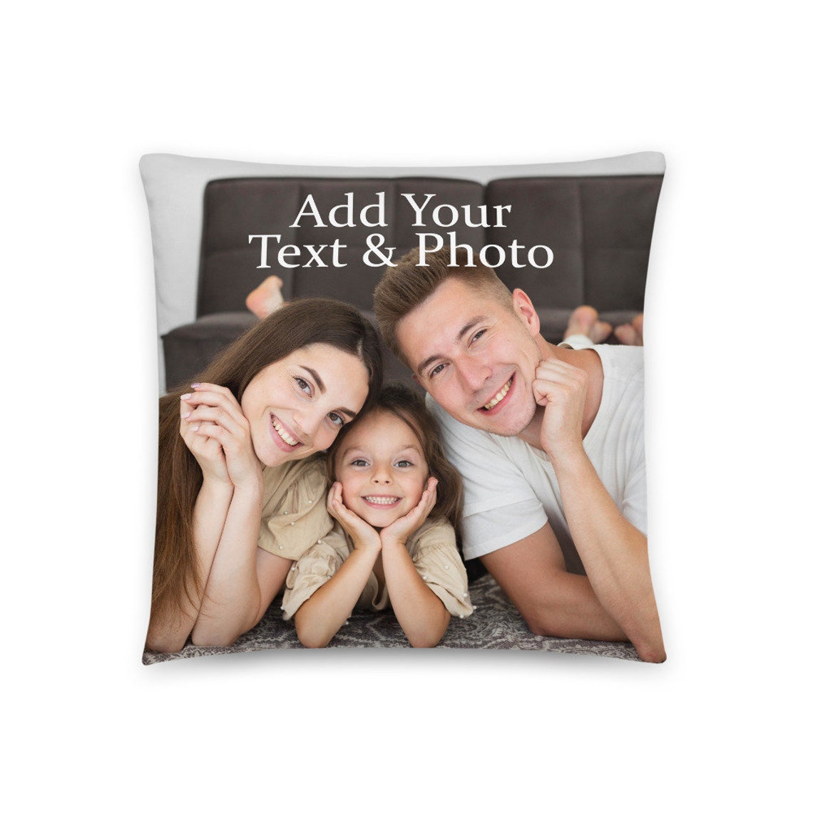 Personalized Family Pillow Custom Pillow Gift Family Photo Etsy
