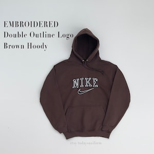 Vintage brown nike sweater