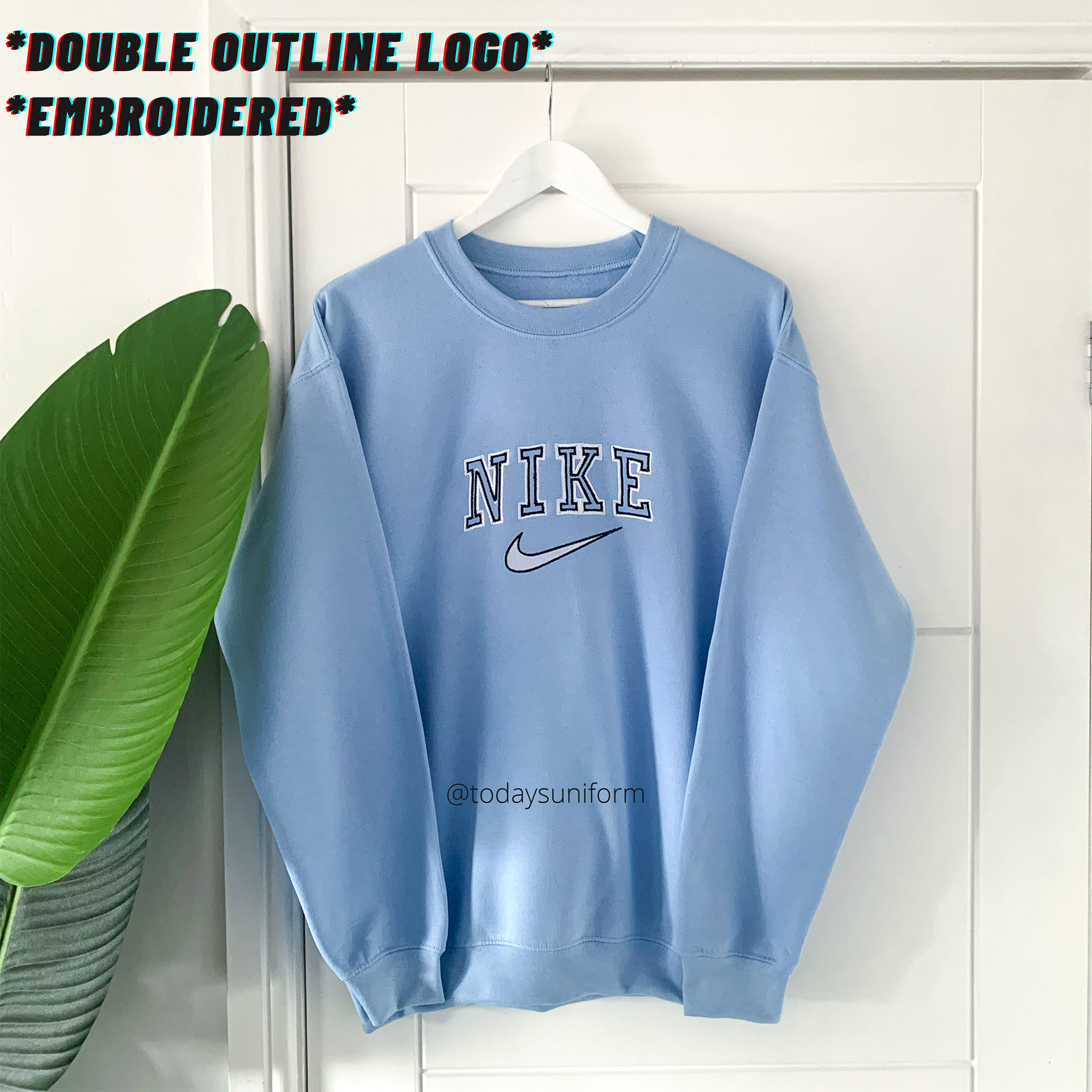 Love Nice Design Spellout Pullover Jumper Sweatshirt Vintage 90s