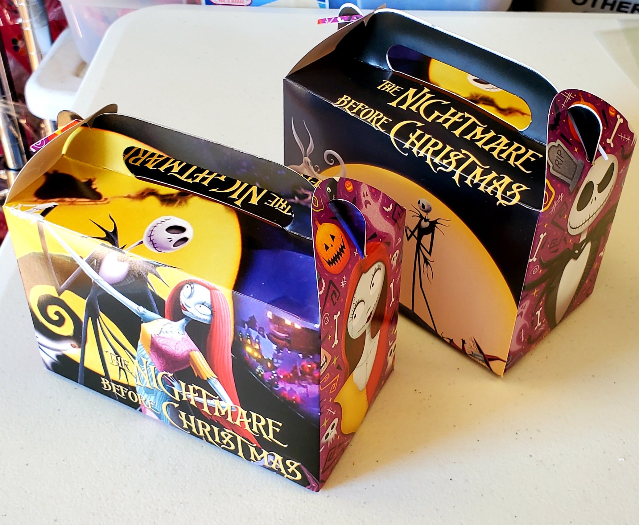 Jack Skellington Birthday theme favor party supplies Etsy