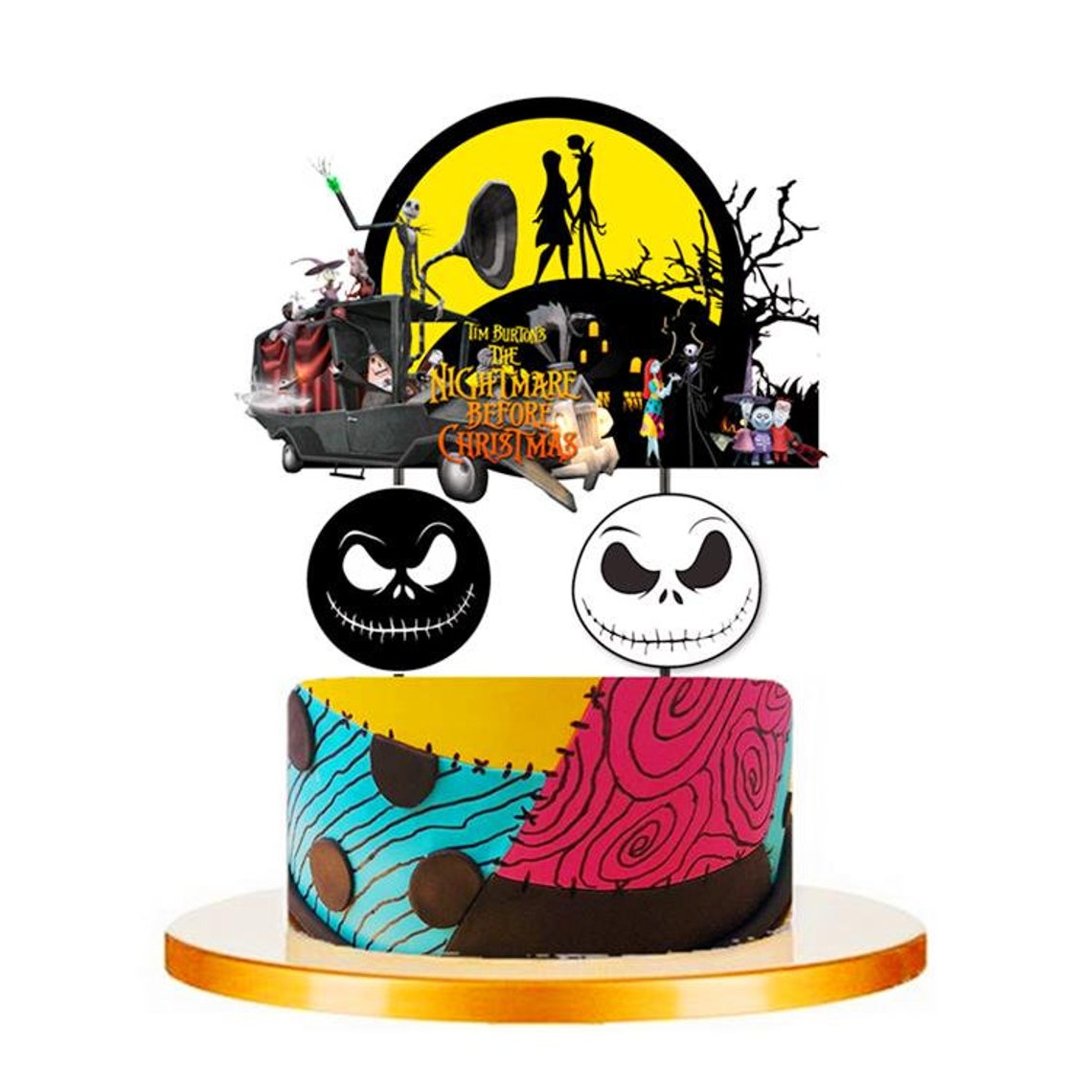 Jack Skellington Birthday theme favor party supplies Etsy