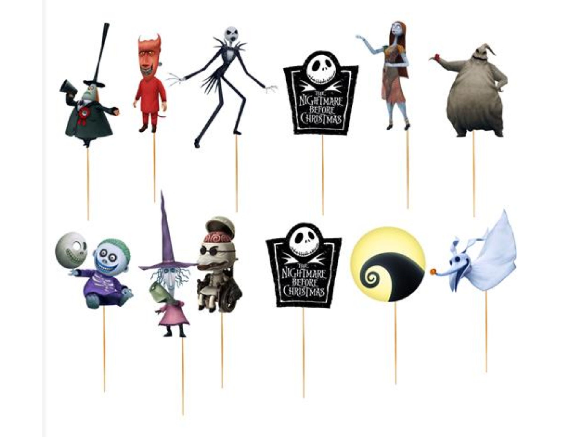 Jack Skellington Birthday theme favor party supplies Etsy