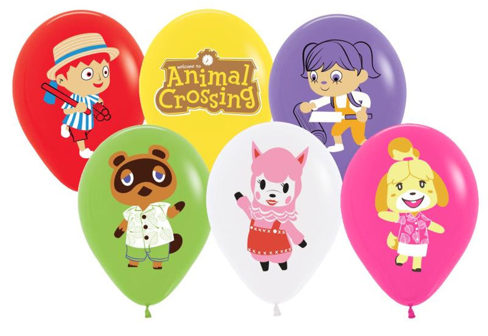 Animal Crossing Birthday theme favor party supplies decoration Etsy