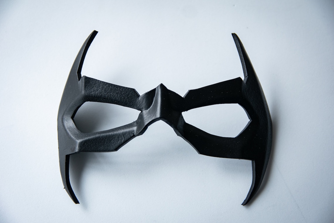 Rebirth Inspired Nightwing Mask Template Etsy