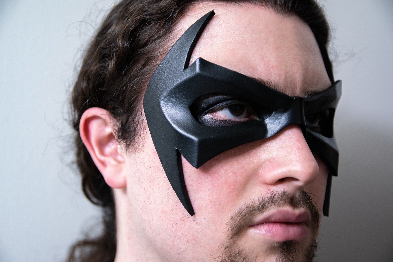 Nightwing Inspired Mask Template 4 Etsy