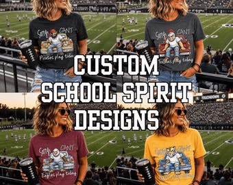 Custom School Spirit PNG Design / Mascot / High School / Sports