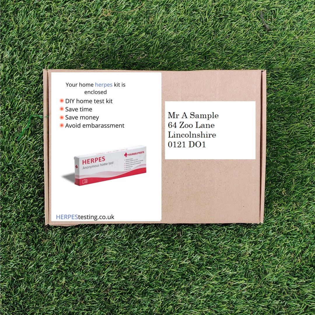 Prank Parcel Herpes Home Test Kit. Letter Box Gift. Etsy
