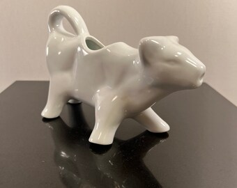 Fitz and Floyd ceramic cow creamer