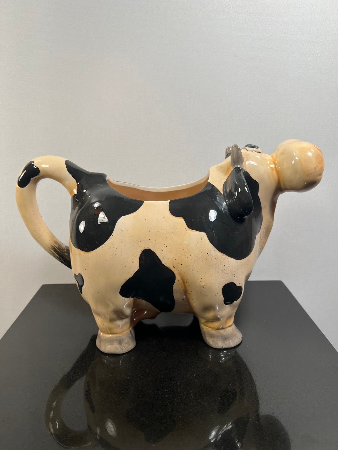 Ceramic Cow Pitcher Etsy