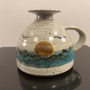 Stoneware candleholder
