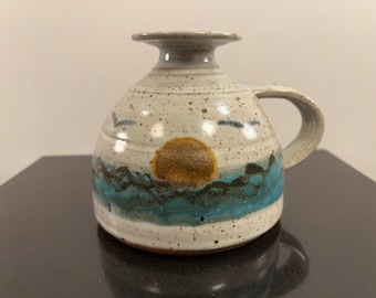Stoneware candleholder