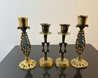 Vintage Israeli candle holders