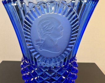 Vintage Blue Avon Glass - Etsy